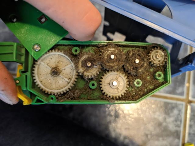 A very dirty gearbox