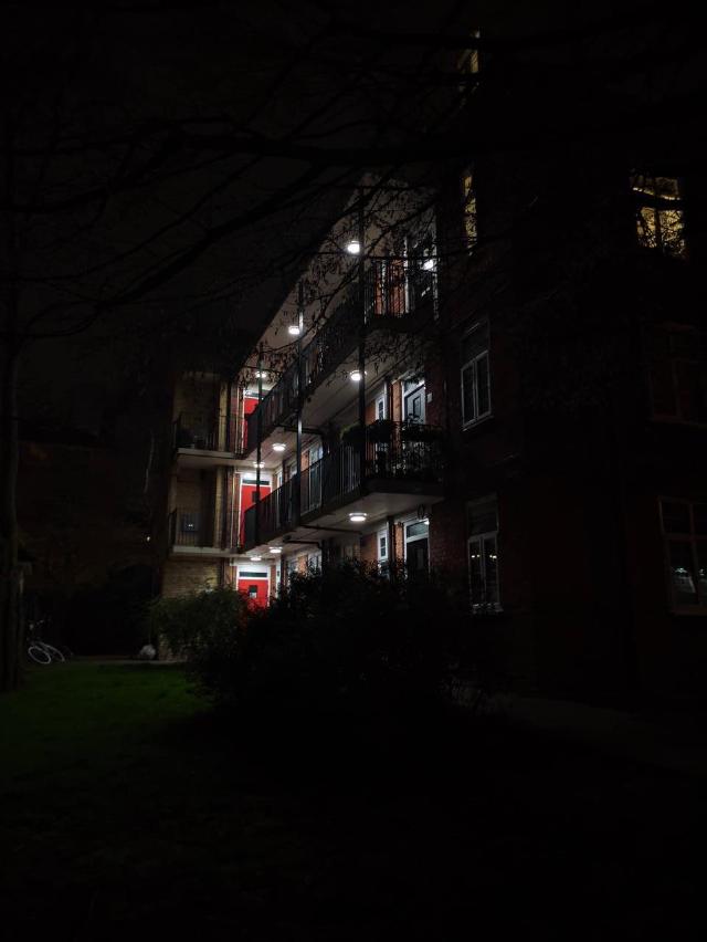 Walkways on 1930s estate flats, Rotherhithe